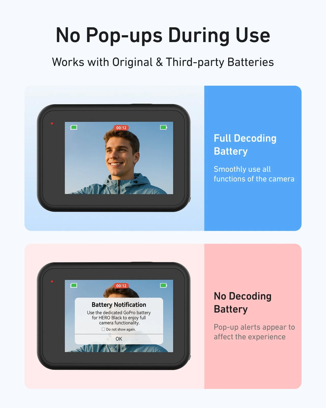 High performance battery for gopro 13 - Image 3