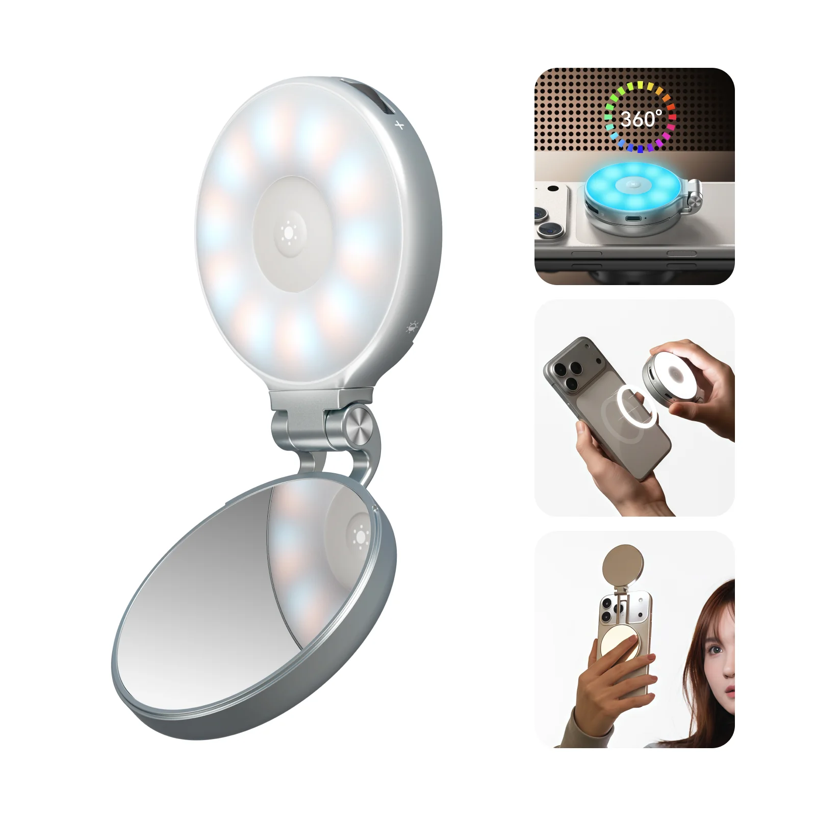 Magnetic RGB Selfie Ring Light - Image 2