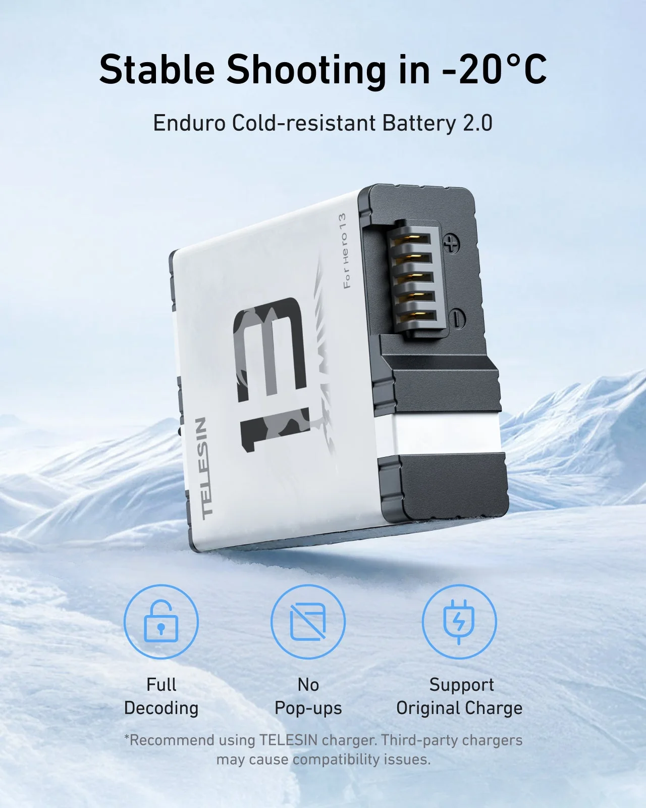 Pocket Charger with Battery Kit For Hero 13 - Image 2