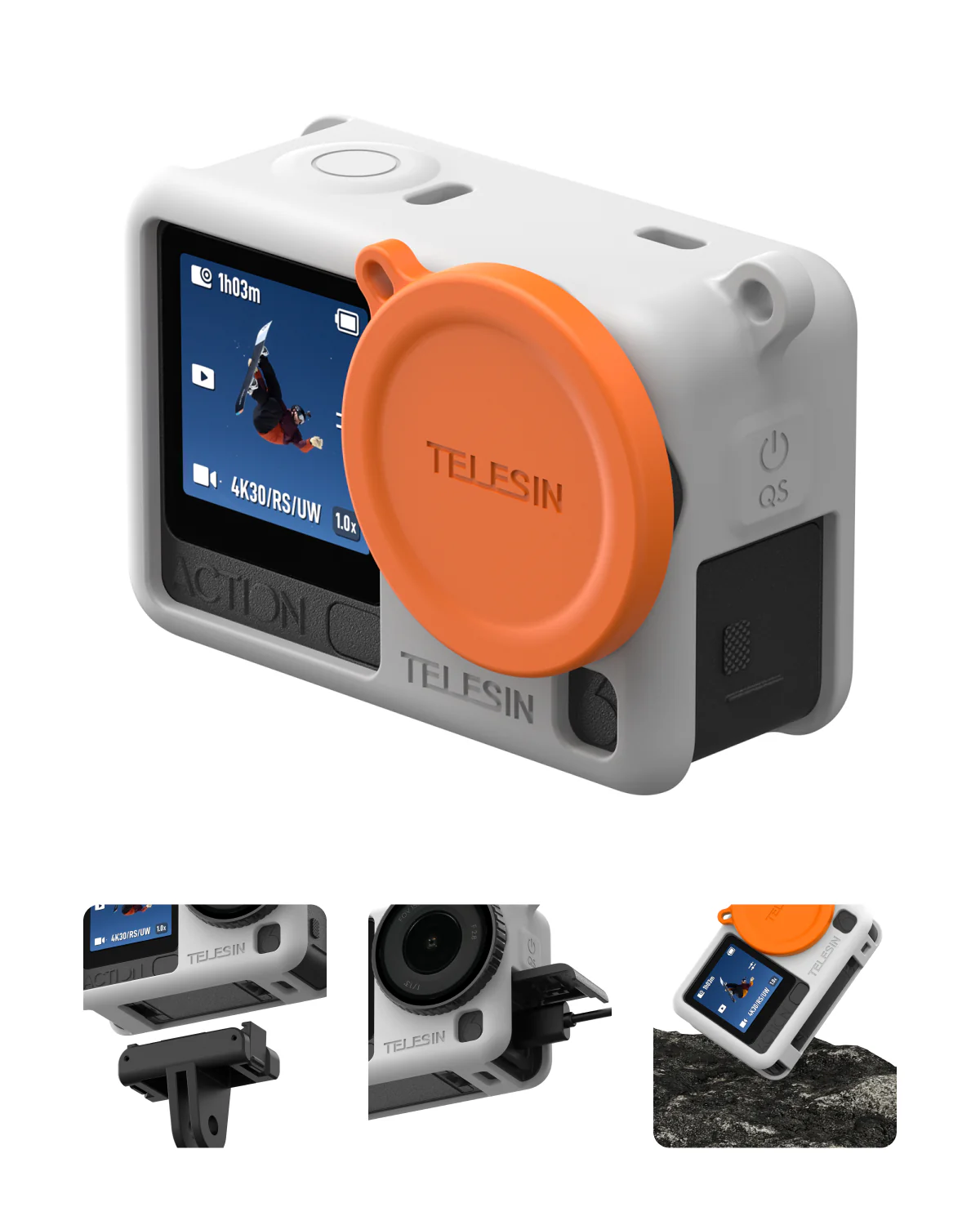 Silicone Protective Case For DJI Osmo Action 6 - Image 10