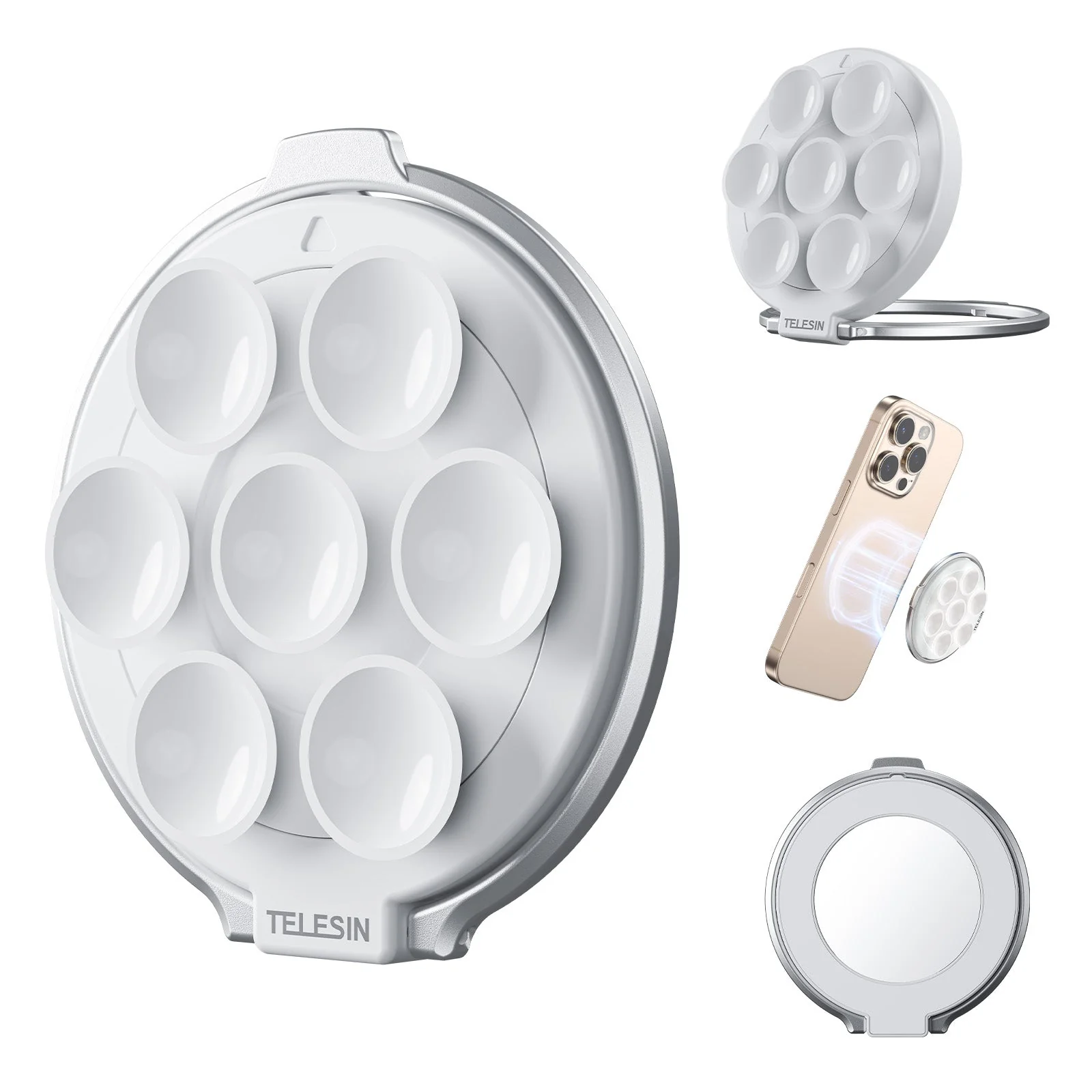 Telesin Magnetic Suction Cup Mount - Image 2