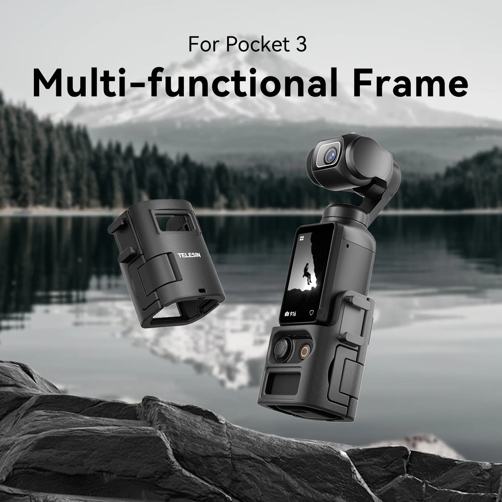 TELESIN Multi-functional Frame For Pocket 3 - Image 2