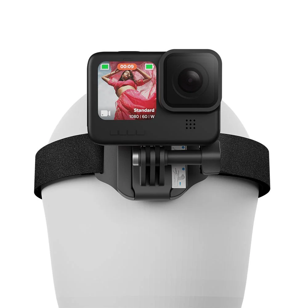 TELESIN 2-in-1 Hat Clip Quick Release Headband