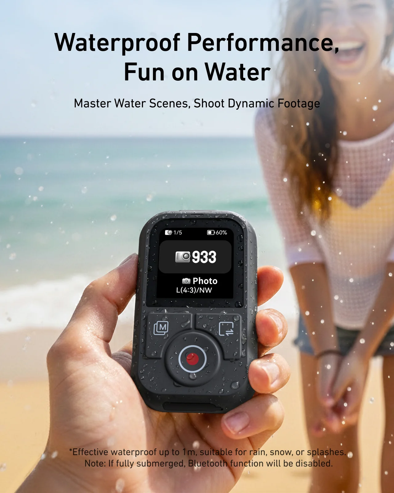 TELESIN T13 Waterproof Bluetooth Remote Control for DJI - Image 2